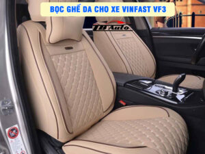 Bọc ghế da cho xe VinFast VF3 1 Địa chỉ bọc ghế da cho xe VinFast VF3 uy tín chất lượng tại TPHCM