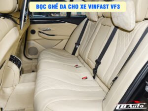 Bọc ghế da cho xe VinFast VF3 5 Địa chỉ bọc ghế da cho xe VinFast VF3 uy tín chất lượng tại TP Thủ Đức