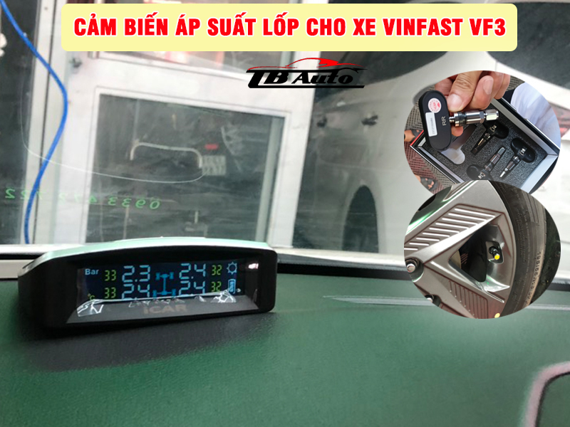 Địa chỉ lắp cảm biến áp suất lốp cho xe VinFast VF3 uy tín chất lượng tại Quận 9