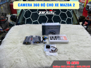 Camera 360 độ cho xe Mazda 2 1 Camera 360 độ cho xe Mazda 2 TB Auto