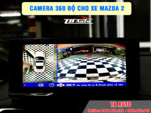 Camera 360 độ cho xe Mazda 2 3 Camera 360 độ cho xe Mazda 2 TB Auto