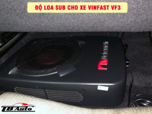 Độ loa sub cho xe VinFast VF3 4 Địa chỉ độ loa sub cho xe VinFast VF3 uy tín chất lượng tại TP Thủ Đức