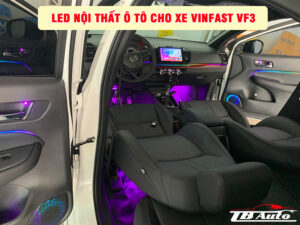Led nội thất ô tô cho xe VinFast VF3 4 Địa chỉ lắp led nội thất ô tô cho xe VinFast VF3 uy tín chất lượng tại TP Thủ Đức
