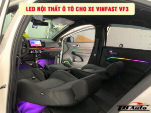 Led nội thất ô tô cho xe VinFast VF3 2 Địa chỉ lắp led nội thất ô tô cho xe VinFast VF3 uy tín chất lượng tại Quận Gò Vấp