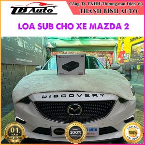 Độ loa sub cho xe Mazda 2 TB Auto