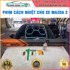 Dán phim cách nhiệt cho xe Mazda 2 tại TB Auto