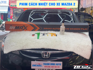 Địa chỉ dán phim cách nhiệt cho xe Mazda 2 uy tín chất lượng tại TPHCM