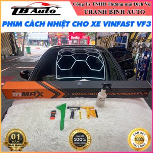 Dán phim cách nhiệt cho xe VinFast VF3 TB Auto
