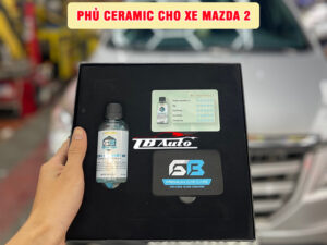 Địa chỉ phủ Ceramic cho xe Mazda 2 uy tín chất lượng tại TP HCM