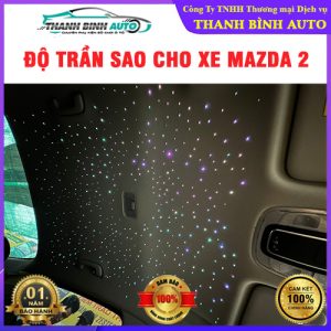 Độ trần sao cho xe Mazda 2 TB Auto