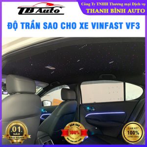 Trần sao rơi cho xe VinFast VF3 TB Auto