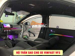 Độ trần sao cho xe VinFast VF3 3 Độ trần sao rơi cho xe VinFast VF3 uy tín chất lượng tại Quận 9