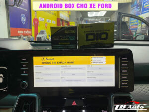 Android Box cho xe Ford  3 Địa chỉ lắp Android Box cho xe Ford uy tín chất lượng tại Quận 9