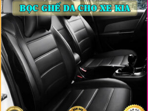 Bọc ghế da cho xe Kia Thanh Bình Auto