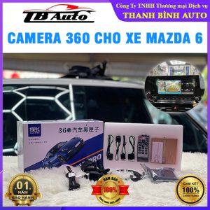 Camera 360 độ cho xe Mazda 6 Thanh Bình Auto