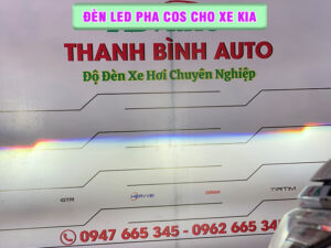 Địa chỉ lắp đèn led pha cos cho xe Kia uy tín chất lượng tại TP HCM