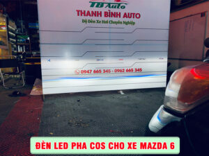 Địa chỉ lắp đèn led pha cos cho xe Mazda 6 uy tín chất lượng tại TP HCM