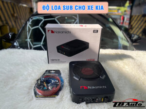 Độ loa sub cho xe Kia 1 Địa chỉ độ loa sub cho xe Kia uy tín chất lượng tại TP HCM
