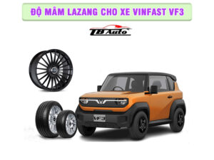 Độ mâm lazang cho xe VinFast VF3 1 Địa chỉ độ mâm lazang cho xe VinFast VF3 uy tín chất lượng tại TP HCM