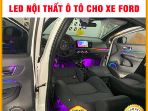 Led nội thất ô tô cho xe Ford Thanh Bình Auto