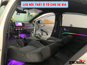 Địa chỉ lắp led nội thất ô tô cho xe Kia uy tín chất lượng tại TP HCM