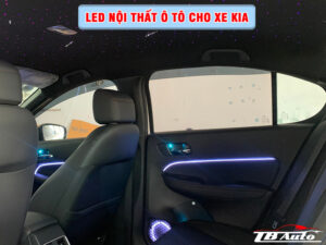 Địa chỉ lắp led nội thất ô tô cho xe Kia uy tín chất lượng tại Quận 9