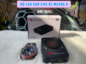 Độ loa sub cho xe Mazda 6 1 Địa chỉ độ loa sub cho xe Mazda 6 uy tín chất lượng tại TP HCM