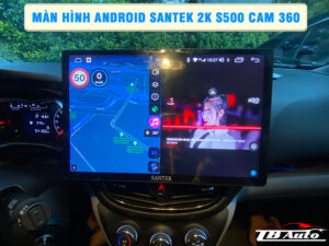 Màn hình Android Santek 2K S500 Cam 360    3 Địa chỉ lắp màn hình Android Santek 2K S500 Cam 360 uy tín chất lượng tại Quận 9