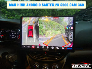 Màn hình Android Santek 2K S500 Cam 360    4 Địa chỉ lắp màn hình Android Santek 2K S500 Cam 360 uy tín chất lượng tại TP Thủ Đức