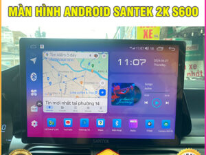 Màn hình Android Santek 2K S600 TB Auto