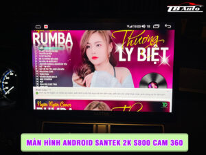 Màn hình Android Santek 2K S800 Cam 360 2 Địa chỉ lắp màn hình Android Santek 2K S800 Cam 360 uy tín chất lượng tại Quận Gò Vấp
