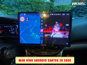 Màn hình Android Santek 2K S800 3 Địa chỉ lắp màn hình Android Santek 2K S800 uy tín chất lượng tại Quận 9