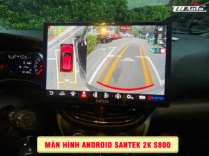 Màn hình Android Santek 2K S800 4 Địa chỉ lắp màn hình Android Santek 2K S800 uy tín chất lượng tại TP Thủ Đức
