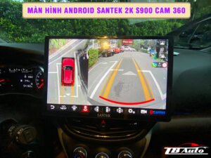 Màn hình Android Santek 2K S900 Cam 360 4 Địa chỉ lắp màn hình Android Santek 2K S900 Cam 360 uy tín chất lượng tại TP Thủ Đức