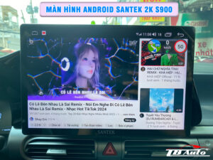 Địa chỉ lắp màn hình Android Santek 2K S900 uy tín chất lượng tại Quận Gò Vấp