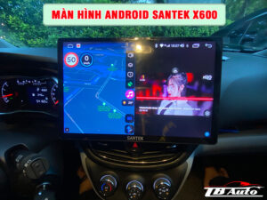 Màn hình Android Santek X600 3 Địa chỉ lắp màn hình Android Santek X600 uy tín chất lượng tại Quận 9