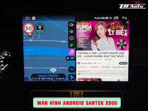 Màn hình Android Santek X900 3 Địa chỉ lắp màn hình Android Santek X900 uy tín chất lượng tại Quận 9