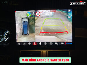 Màn hình Android Santek X900 4 Địa chỉ lắp màn hình Android Santek X900 uy tín chất lượng tại TP Thủ Đức