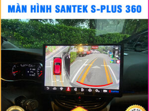 Màn hình Android Santek S Plus 2K 360 TB Auto