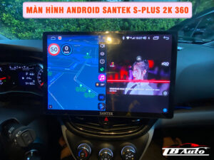 Địa chỉ lắp màn hình Android Santek S Plus 2K 360 uy tín chất lượng tại Quận 9