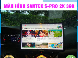 Màn hình Android Santek S-Pro 2K 360 TB Auto