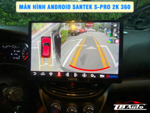 Địa chỉ lắp màn hình Android Santek S Pro 2K 360 uy tín chất lượng tại Quận Gò Vấp