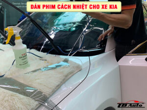 Dán phim cách nhiệt cho xe Kia    3 phim cach nhiet cho xe kia thanh binh auto4