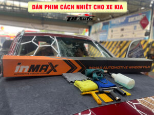 Dán phim cách nhiệt cho xe Kia    4 phim cach nhiet cho xe kia thanh binh auto5