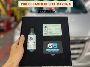 Địa chỉ phủ Ceramic cho xe Mazda 6 uy tín chất lượng tại TP Thủ Đức