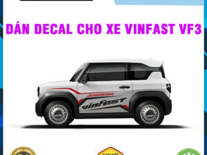 Dán decal cho xe Vinfast VF3 tại Thanh Bình Auto