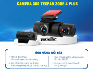 Camera hành trình TexPad Zone 3 DVR 2 Camera hành trình TexPad Zone 3 DVR Thanh Bình Auto