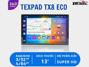 Địa chỉ lắp màn hình Android TexPad TX8 Eco 360 13inch uy tín chất lượng tại TP HCM