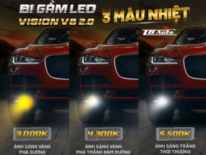 Đèn bi gầm Led Vision V8 2.0 3 Đèn bi gầm Led Vision V8 2.0 TB Auto