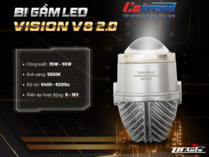 Đèn bi gầm Led Vision V8 2.0 4 Đèn bi gầm Led Vision V8 2.0 TB Auto